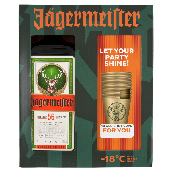 Jagermeister + 10 Fém Poh 0.7 DRS