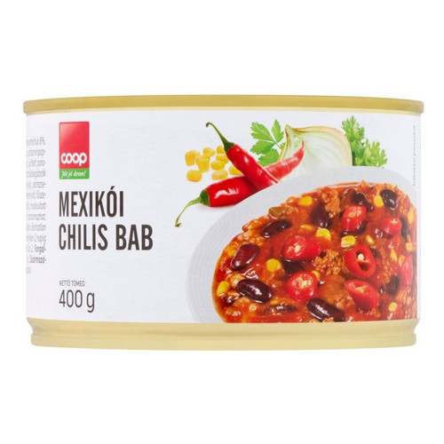 COOP MEXIKÓI CHILIS BAB 400G