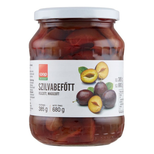 COOP SZILVABEFŐTT FELEZETT 680ML 385G