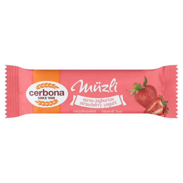 Cerbona Szelet Epres-jogh 20 g K20VK