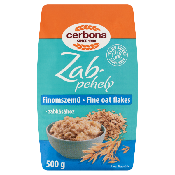Cerbona Zabpehely (finom szemű) 500g /10/