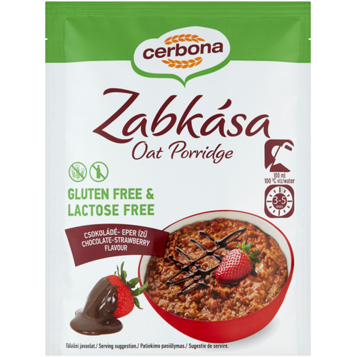 Cerbona Zabkás csok-eper 50 g