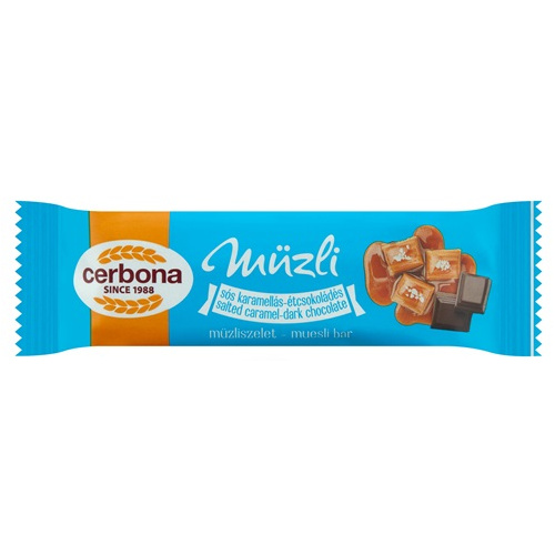 Cerbona Sós-karam-étcs. müzliszelet 20g