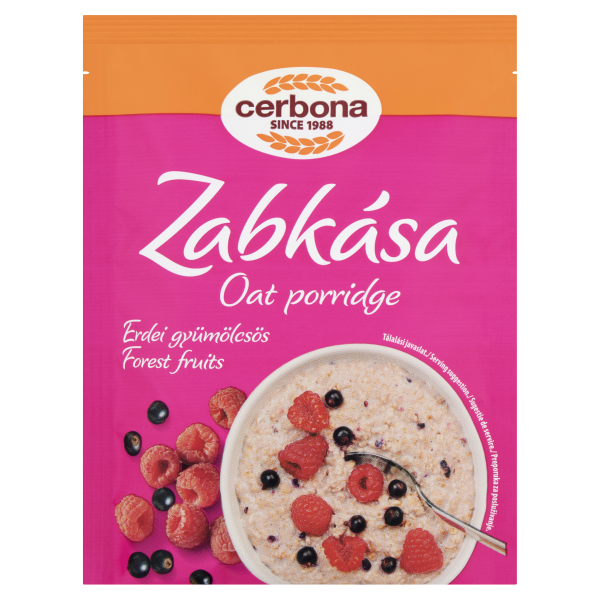 Cerbona Zabkása erdei gyümölcsös 55g