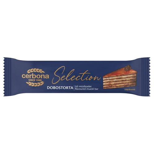 Cerbona Selection.  Dobostorta ízű müzlisz. 22g