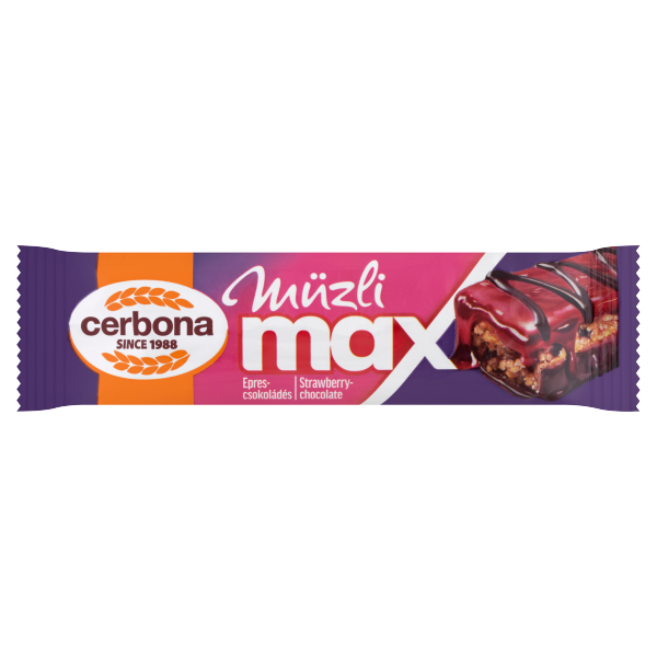 Cerbona Max epres-csoki szelet 30g