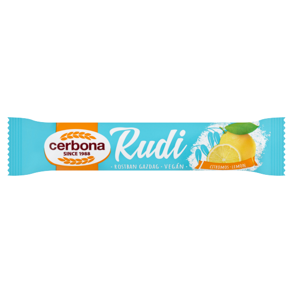 Cerbona Rudi citrom kakaós bevon.30g