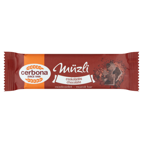 Cerbona Müzli Szelet Csokis 20g K20VK