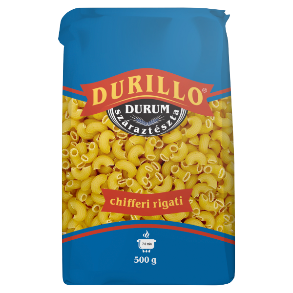 DURILLO Durum tészta 500g Szarvacska