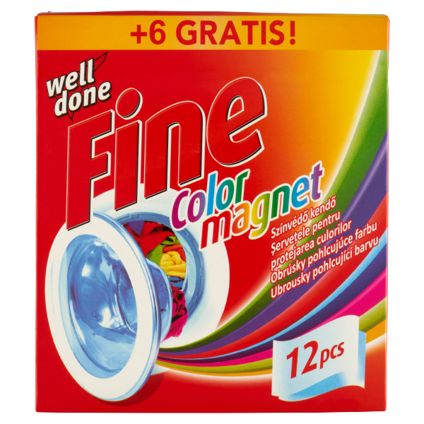 WD Fine Színvédő kendő 12db+6 grátisz