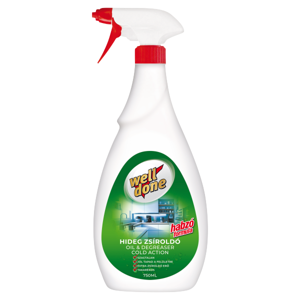 WD H.Zsíroldó szórófejes habzó for.750ml