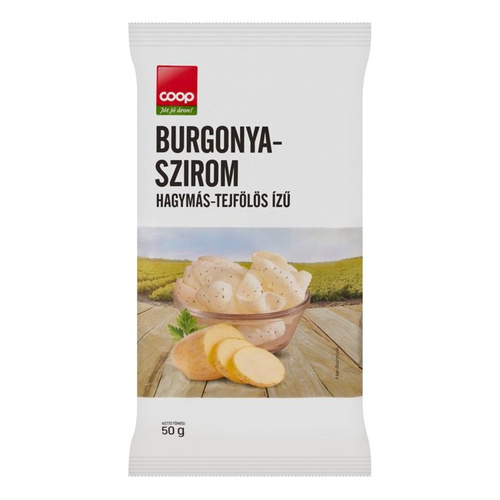 COOP BURGONYASZIROM HAGYMÁS-TEJFÖL Í 50G