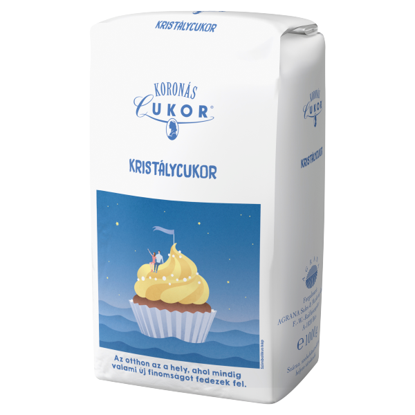 KORONÁS KRISTÁLYCUKOR 1KG