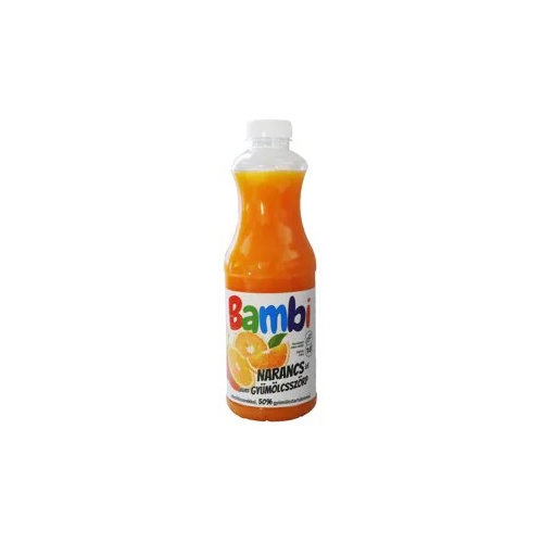 Bambi Szörp Narancs 50% 1 L DRS