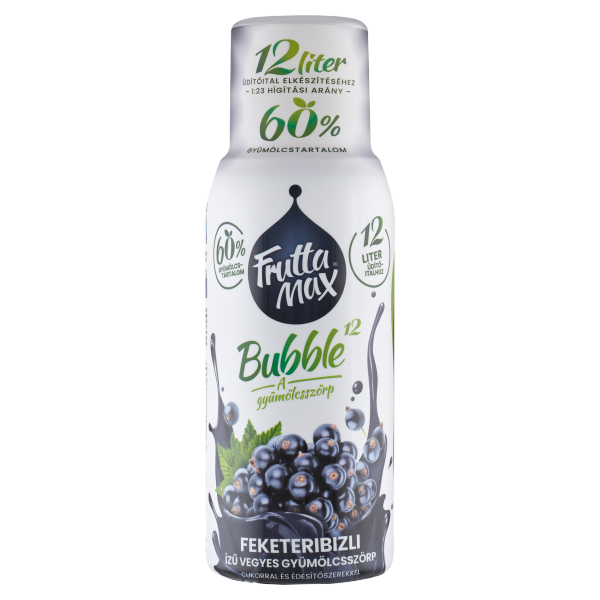 FM Bubble Feketeribizli 0.5 DRS