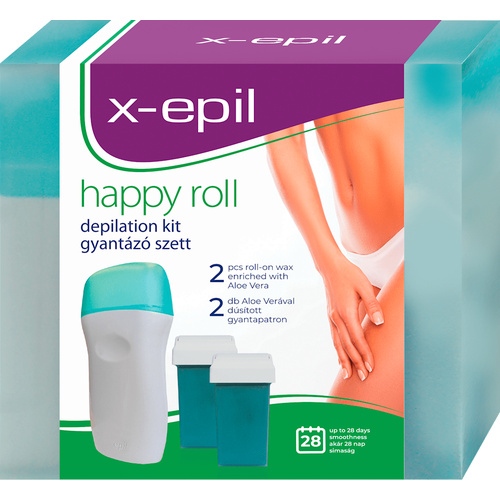 X-Epil Happy roll gyantázószett