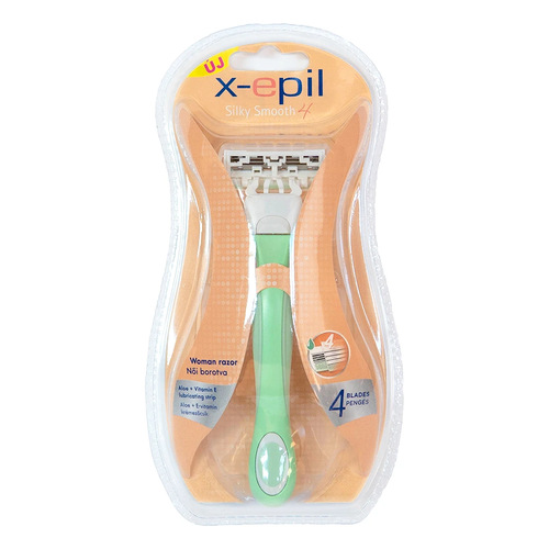 X-Epil Silky Sm.Női borotva kész.4p. 1db k