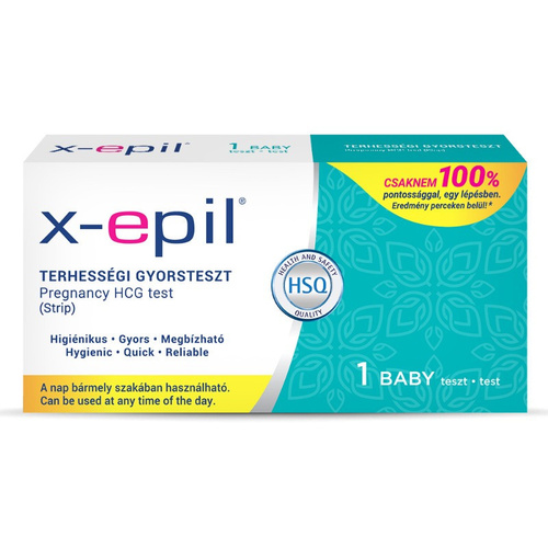 X-Epil terhességi gyorsteszt csík 1db