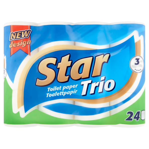Star Toalettpapír Trio 3 rétegű 24 teker
