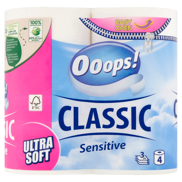 Ooops TP Classic 3rét.4 tek. Sensitive