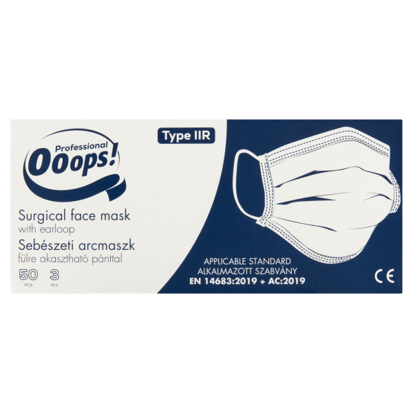Ooops Profes. Orvosi 3rét. Arcmaszk 50db