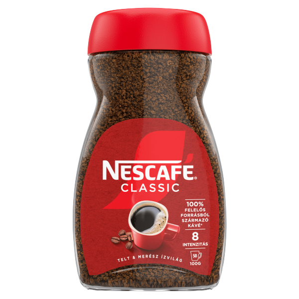 NESCAFÉ CLASSIC üveges 100 g