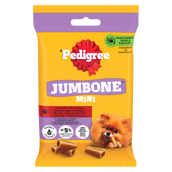 PEDIGREE Jumbone Mini Marhával 160g