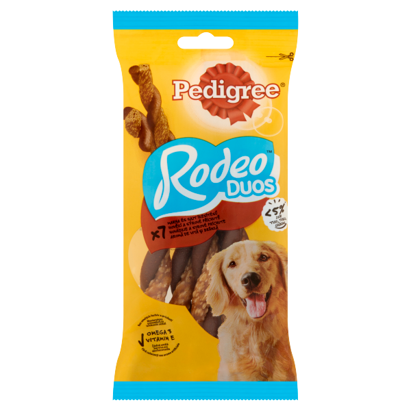 PEDIGREE Rodeo Duos Marhahúsos 123g