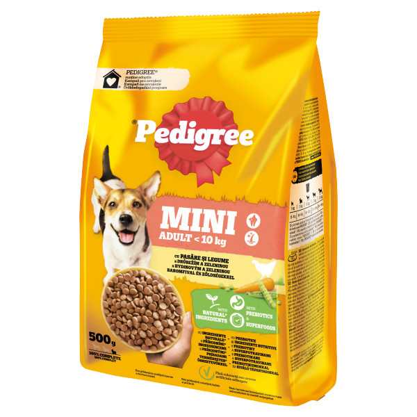PEDIGREE száraz 500g S Barfomfi&zöldség