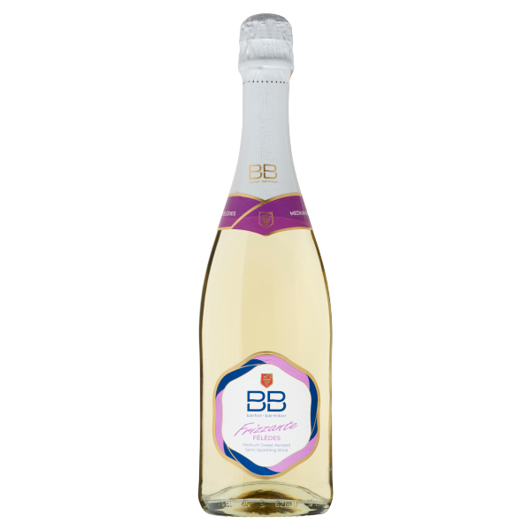 BB Frizzante félédes fehér gyöngyözőbor 0.75