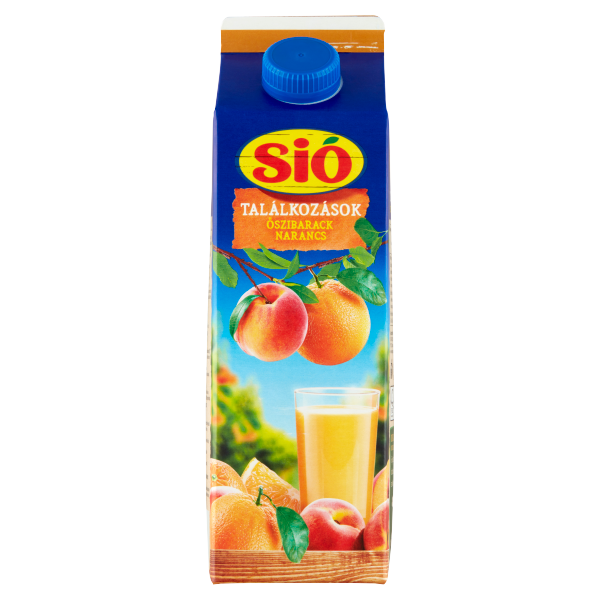 Sió Találkozások Őszibarack-Narancs 12 % 1 L
