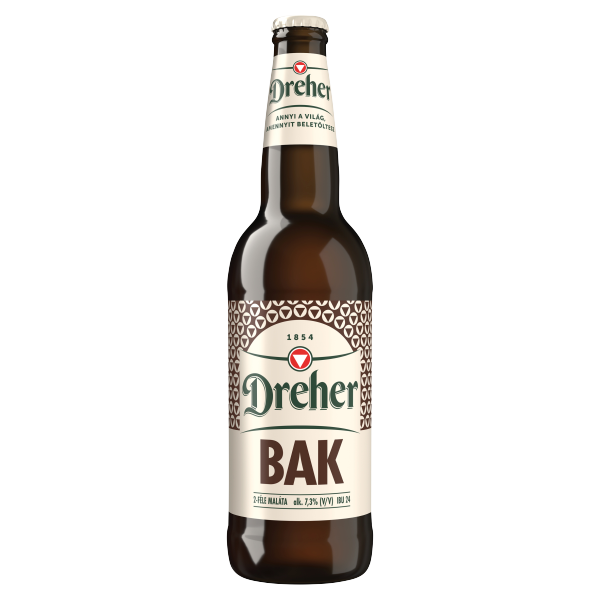 Dreher BAK 0.5 L palackos