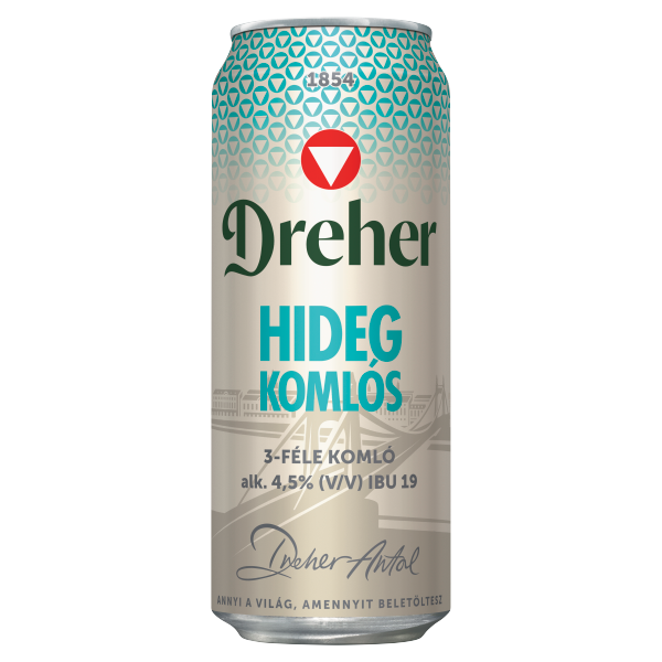 Dreher Hidegkomlós 0.5 L dobozos DRS