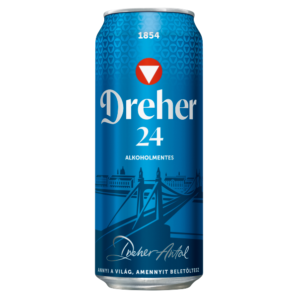 Dreher 24 Alkoholmentes 0.5 L dobozos DRS
