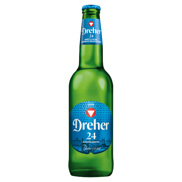 Dreher 24 Alkoholmentes 0.33 L palackos