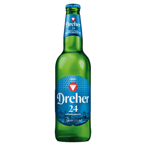 Dreher 24 Alkoholmentes 0.5 L palackos