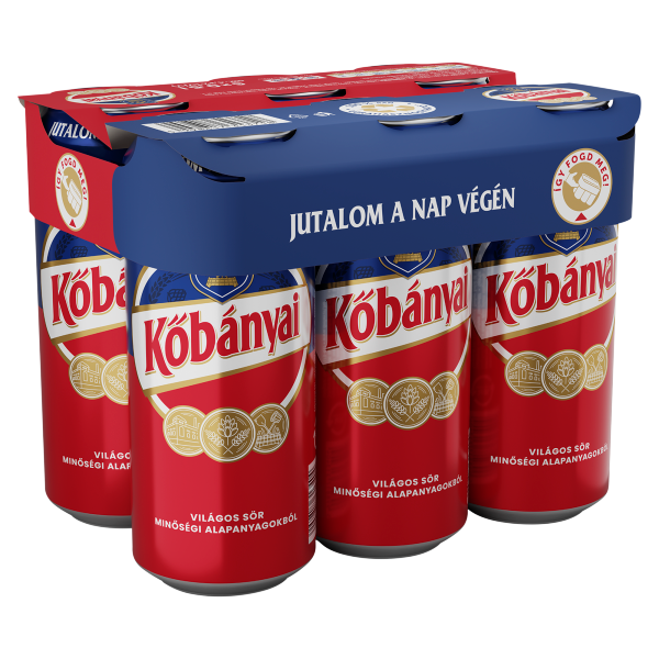 Kőbányai MP 6 x 0.5 L dobozos DRS