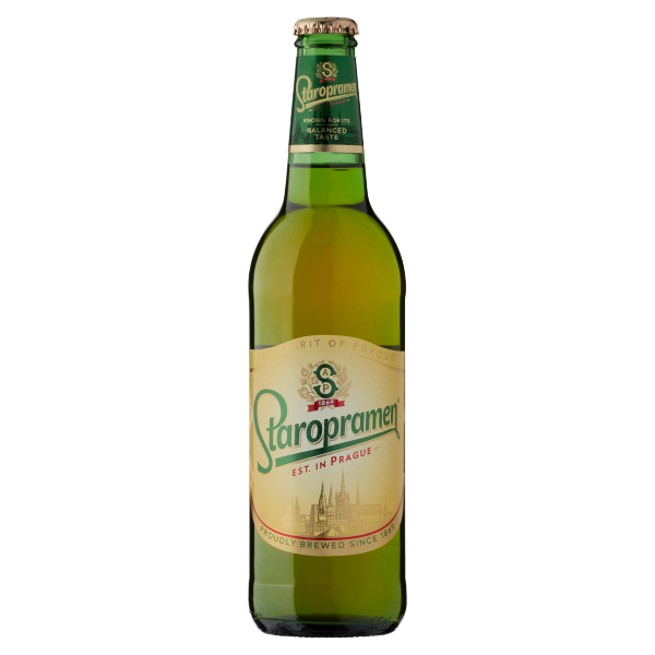 Staropramen 0.5 L palackos