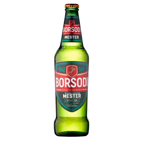 Borsodi Mester 0.5 L palackos