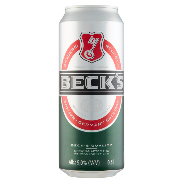 Beck's 0.5 L dobozos DRS