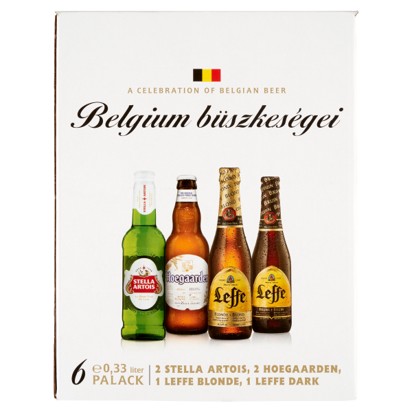 Belgium Büszkeségei 6 x 0.33 L palackos