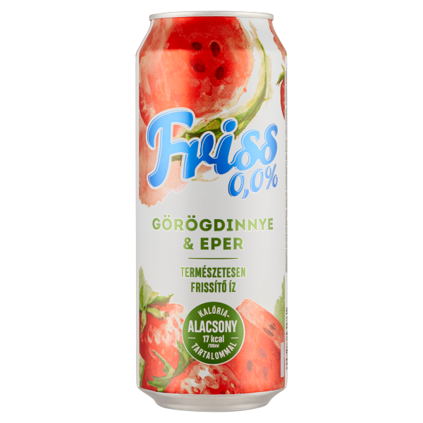 Friss Görögdinnye-Eper 0 % 0.5 L dobozos DRS