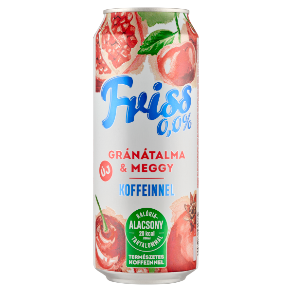 Friss Gránátalma-Meggy 0 % 0.5 L dobozos DRS
