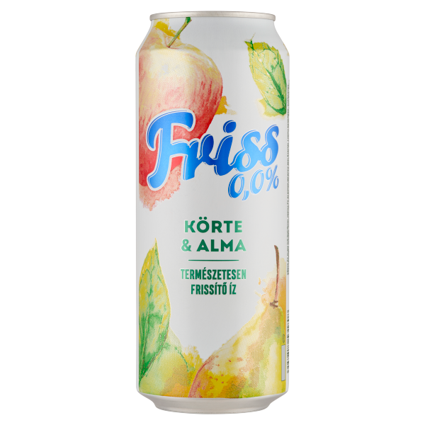 Friss Körte-Alma 0% 0.5 L dobozos DRS