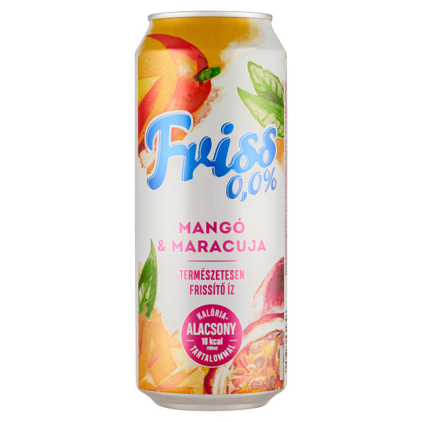 Friss Mangó-Maracuja 0 % 0.5 L dobozos DRS