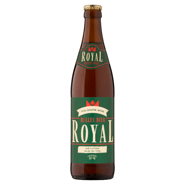 Royal Helles 0.5 L palackos