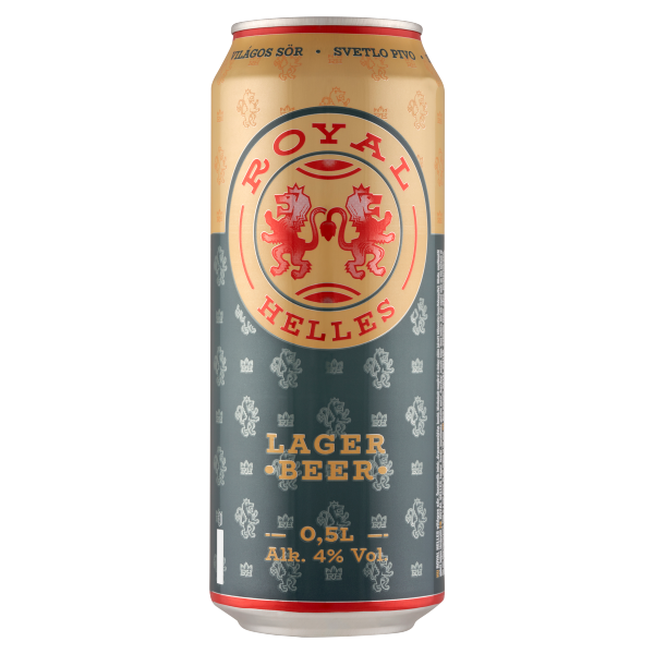 Royal Helles 0.5 L dobozos DRS