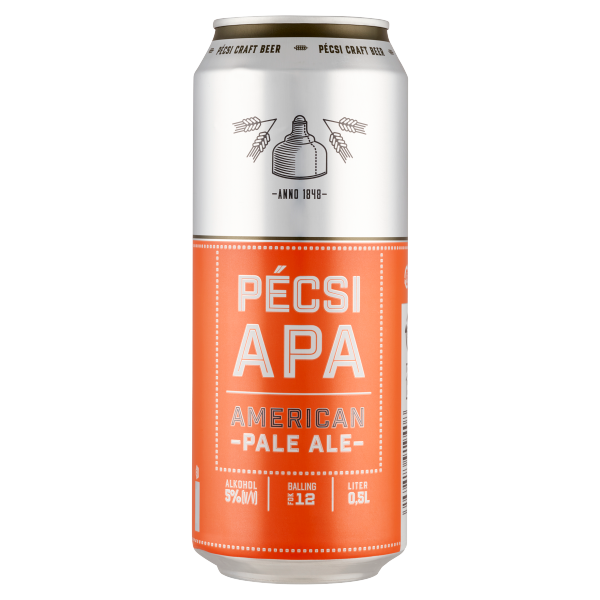 Pécsi Craft APA 0.5 L dobozos DRS