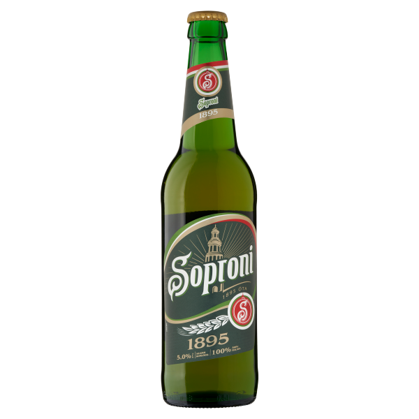 Soproni 1895 0.5 L palackos