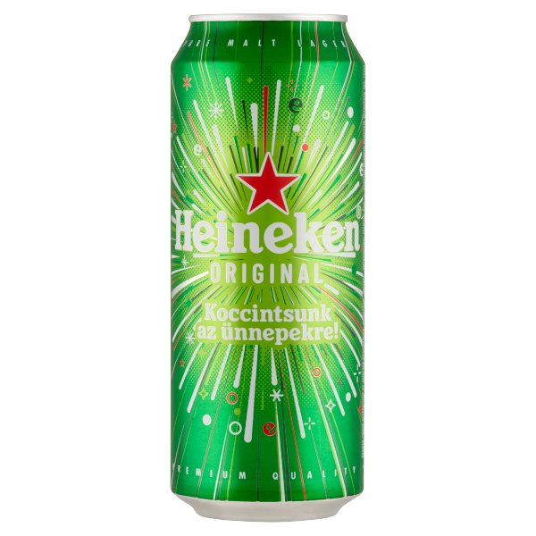 Heineken 0.5 L dobozos DRS